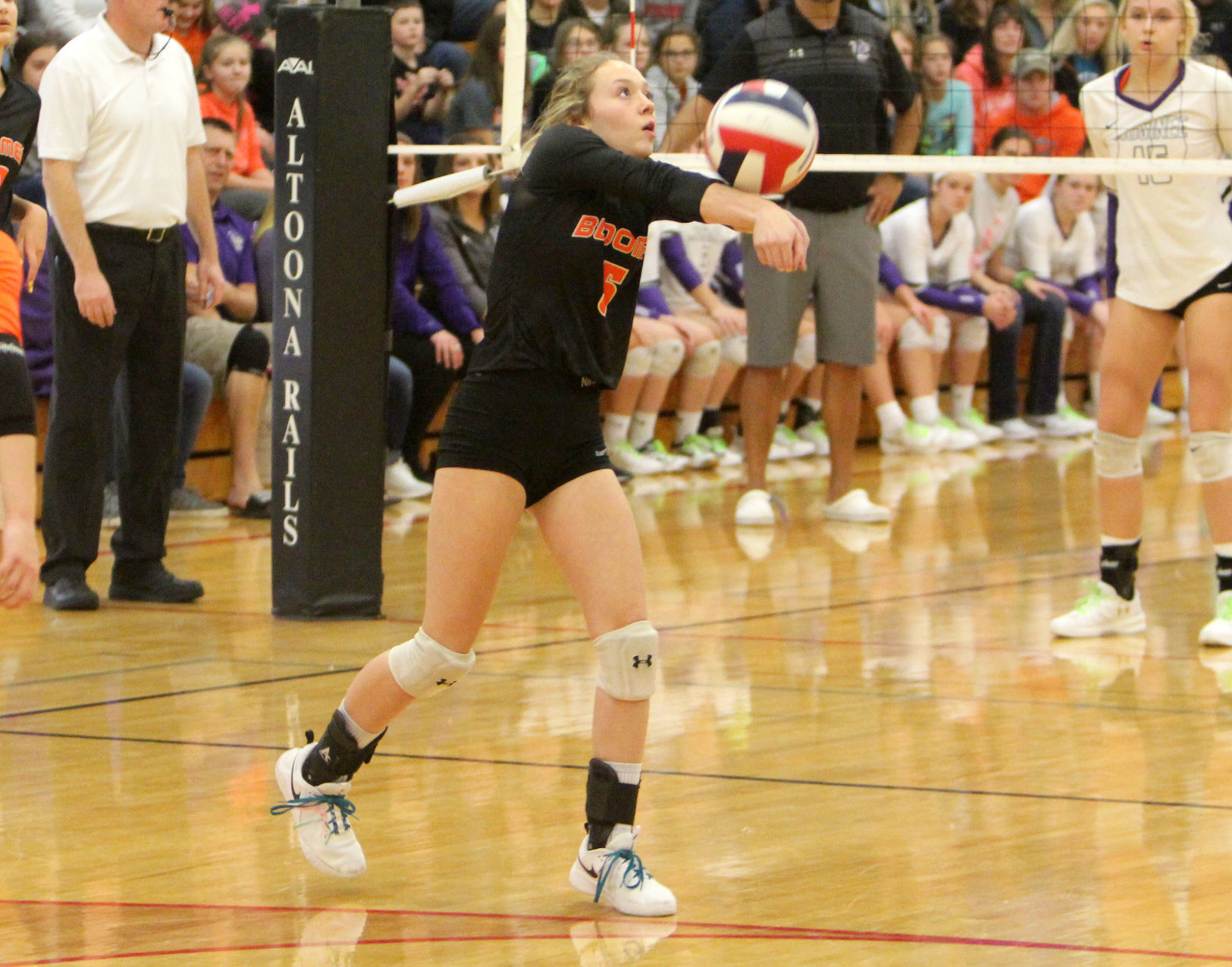 Bloomer volleyball vs Mosinee 10-27-18